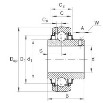 Bearing GY1014-KRR-B-AS2/V INA