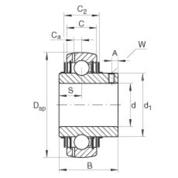 Bearing GYE15-KRR-B-VA INA