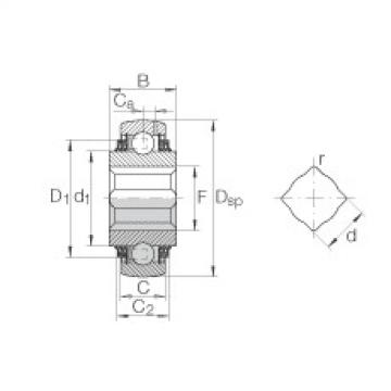 Bearing GVK102-208-KTT-B-AH10-AS2/V INA