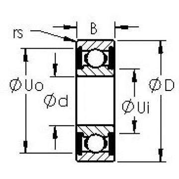 Bearing R3-2RS AST