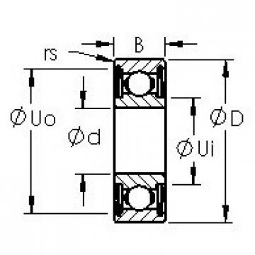 Bearing SMR117ZZ AST