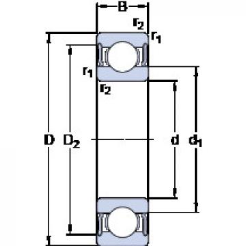 Bearing W 6005-2RS1/VP311 SKF