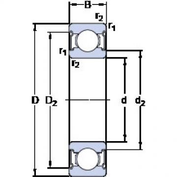 Bearing W 6210-2Z SKF