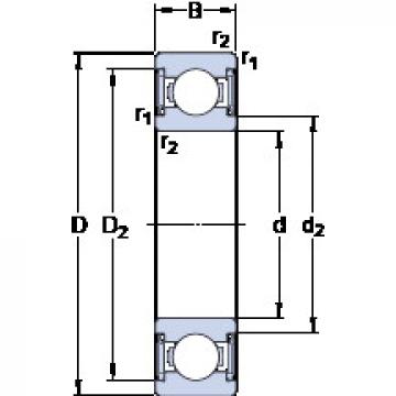 Bearing W 6001-2RS1 SKF