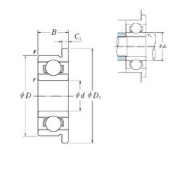 Bearing MF84 NSK