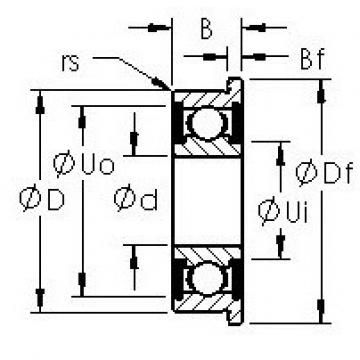 Bearing SFR188-2RS AST