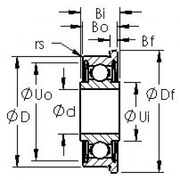 Bearing SFRW1810ZZ AST