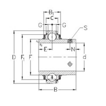 Bearing GYE12-KRRB NKE