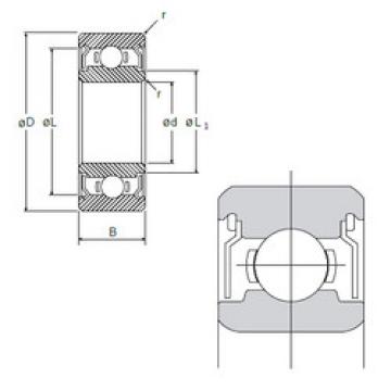 Bearing R4XZZA NMB