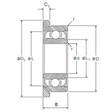 Bearing LF-1040ZZ NMB