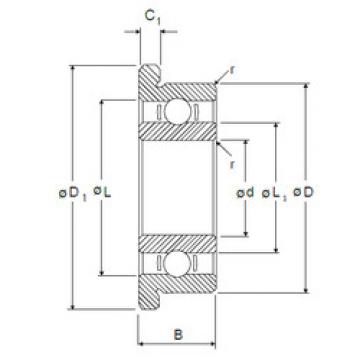 Bearing LF-1050 NMB