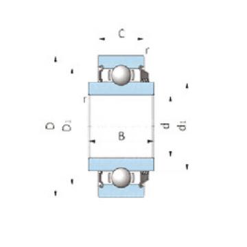 Bearing SBX07A60LMLSQ1 NTN