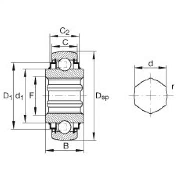 Bearing SK014-205-KRR-B INA