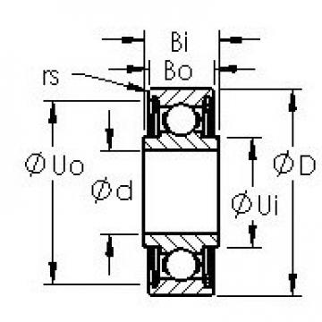 Bearing SRW1-4ZZ AST