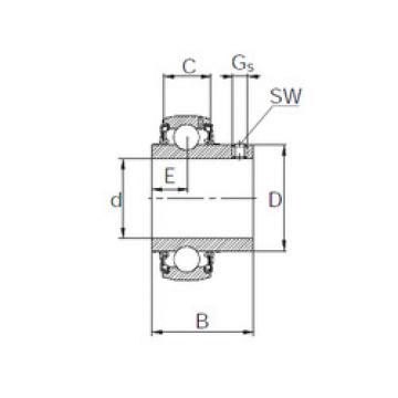 Bearing UC205-16 KBC