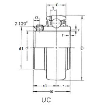 Bearing UC201 CRAFT