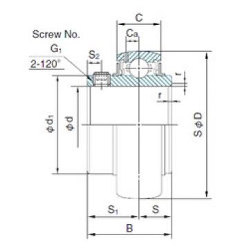 Bearing UC212 NACHI