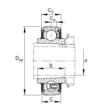 Bearing UK205 FAG