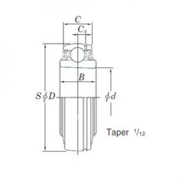 Bearing UK211 KOYO