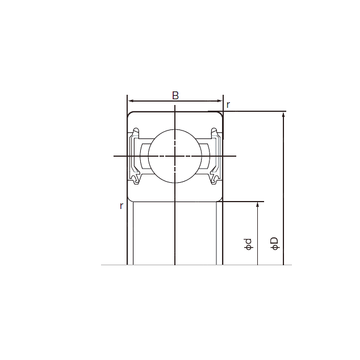 6215-2NSE NACHI Deep Groove Ball Bearings