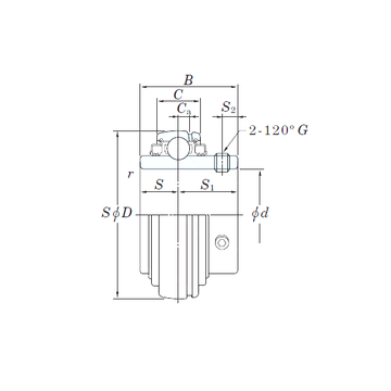 UC322L3 KOYO Deep Groove Ball Bearings