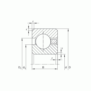 CSCG065 INA Deep Groove Ball Bearings