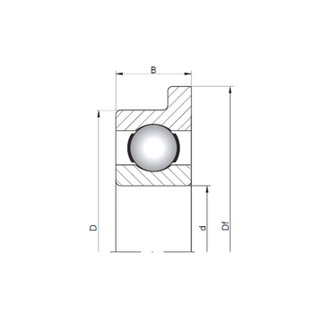 FL618/7 CX Deep Groove Ball Bearings