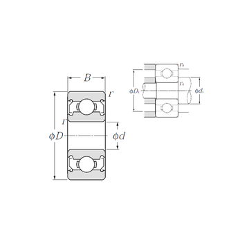 WBC5-11ZZ NTN Deep Groove Ball Bearings