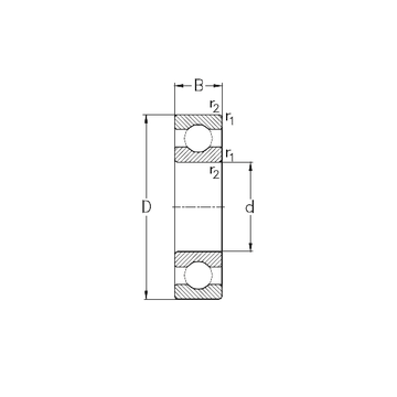 6203 NKE Deep Groove Ball Bearings