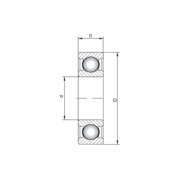 16012 CX Deep Groove Ball Bearings