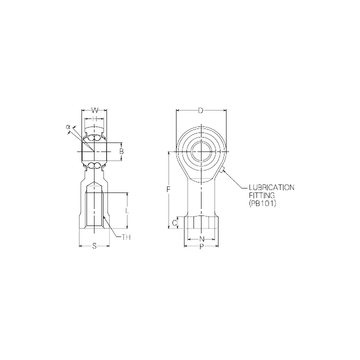 PBR12FN NMB Self Aligning Ball Bearings